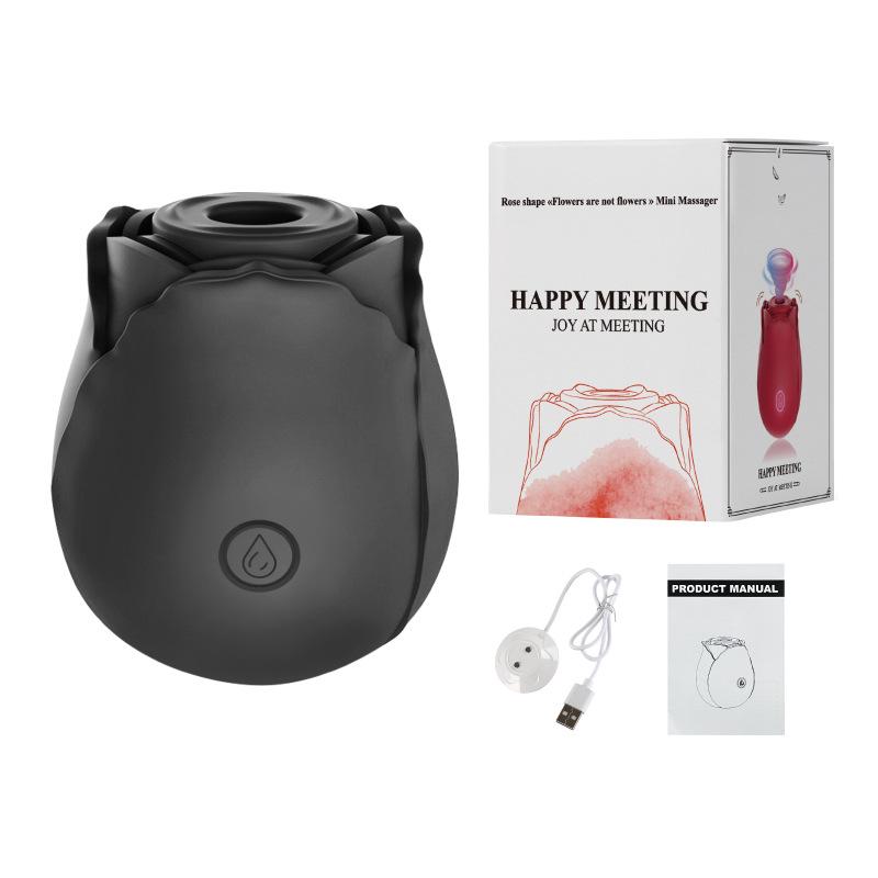 Rose Multi-Frequency Vibration Breast Enhancement and Teasing Device