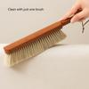 Wood Dust Brush With Comfortable Grip And Soft Bristles Hand Broom For Furniture And Clothes Sofa Cleaning Brush