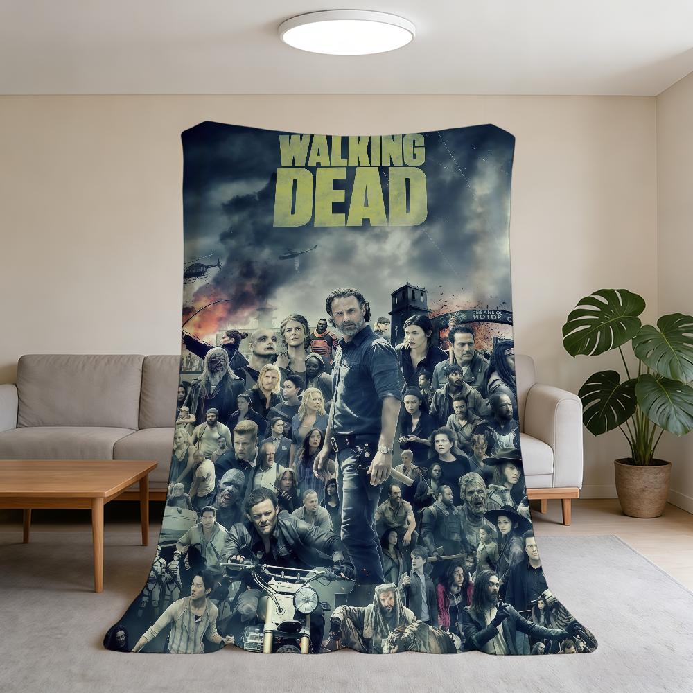 Серия пледов Super D-Dead Warm Уютный плюшевый плед-трансформер для ТВ W-Гуляющий ребенок Домашний диван Спальня Подарок