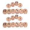 Playing Games Puzzle Game Board Games Game Toys Wooden Dice 6 Sided Dice D6 Dice Square Point Dice
