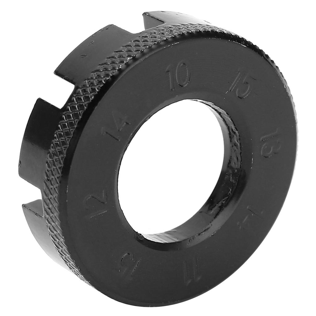 Велосипедный 8-сторонний спицевой ключ, ключ для ниппелей спиц велосипеда, спицевой ключ для ободов колес, инструмент для ремонта, черный