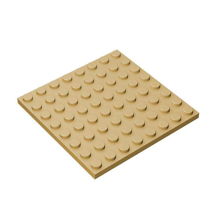 50 шт. Пластина 8x8 Точек Классические Строительные Блоки 64 Точки Базовая Пластина MOC Кирпичики 41539 Совместимые DIY Аксессуары Детали