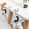 1PC Weight-bearing Desktop Hooks Foldable Cartoon Animal Hooks Non-stick Non-marking Non-slip Hooks