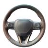 Чехол на руль автомобиля, сшиваемый вручную, для Toyota Camry 2018- Avalon 2018 RAV4 20 Автомобильные аксессуары19