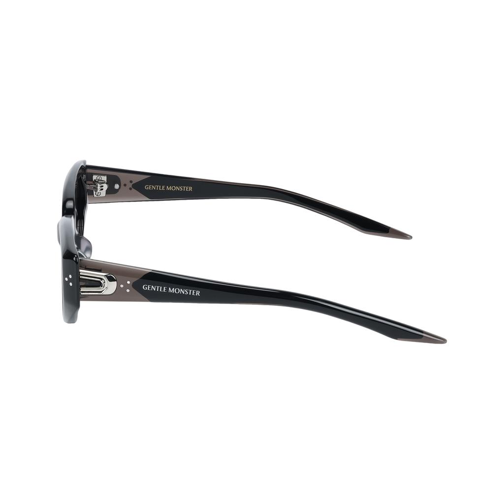 Gentle Monster Solid Color Design Cat Eye Sunglasses Unisex sunglasses Black DEVON-01