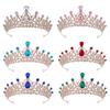 Princess Crown Tiara Children's High End Crystal Headband Girls Headband Little Girl Birthday Crown Baby Hair Accessories