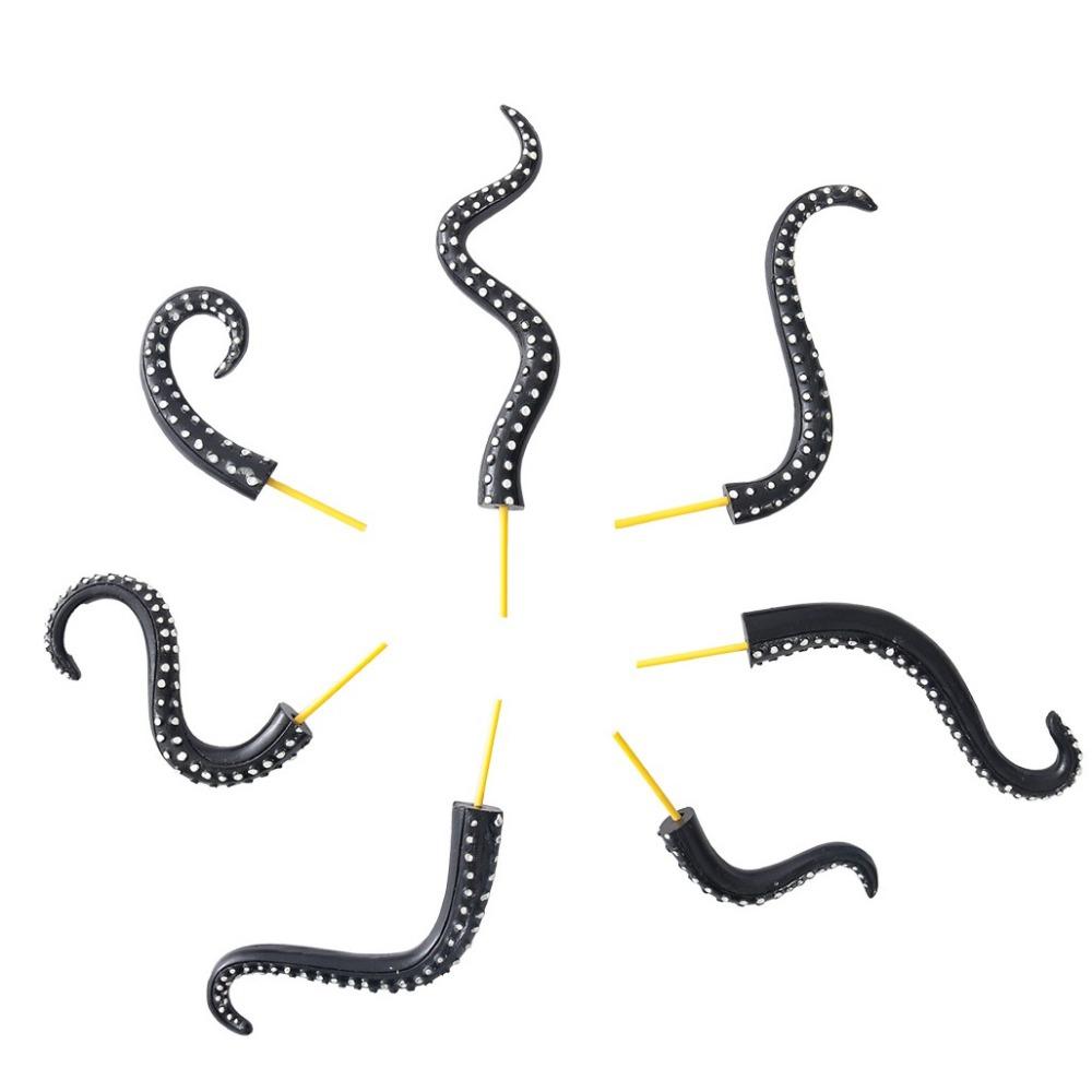 Garden Decor Sea Tentacle Resin Decoration 7-piece Set Tentacle Plant Post Decoration Home