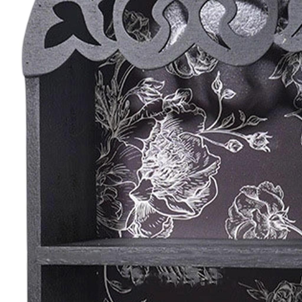 Display Regal Hanges Home Room Decor Figure From Ads Shelf Wood Rail for Essential Oils