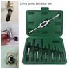 11Pcs Screw Extractor Set Broken Screw Remover Drill Guide Bits Tools