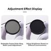 9 Level Dimming Adjustable Dimming Glasses Round Fishing Sunglasses  Outdoor Activities