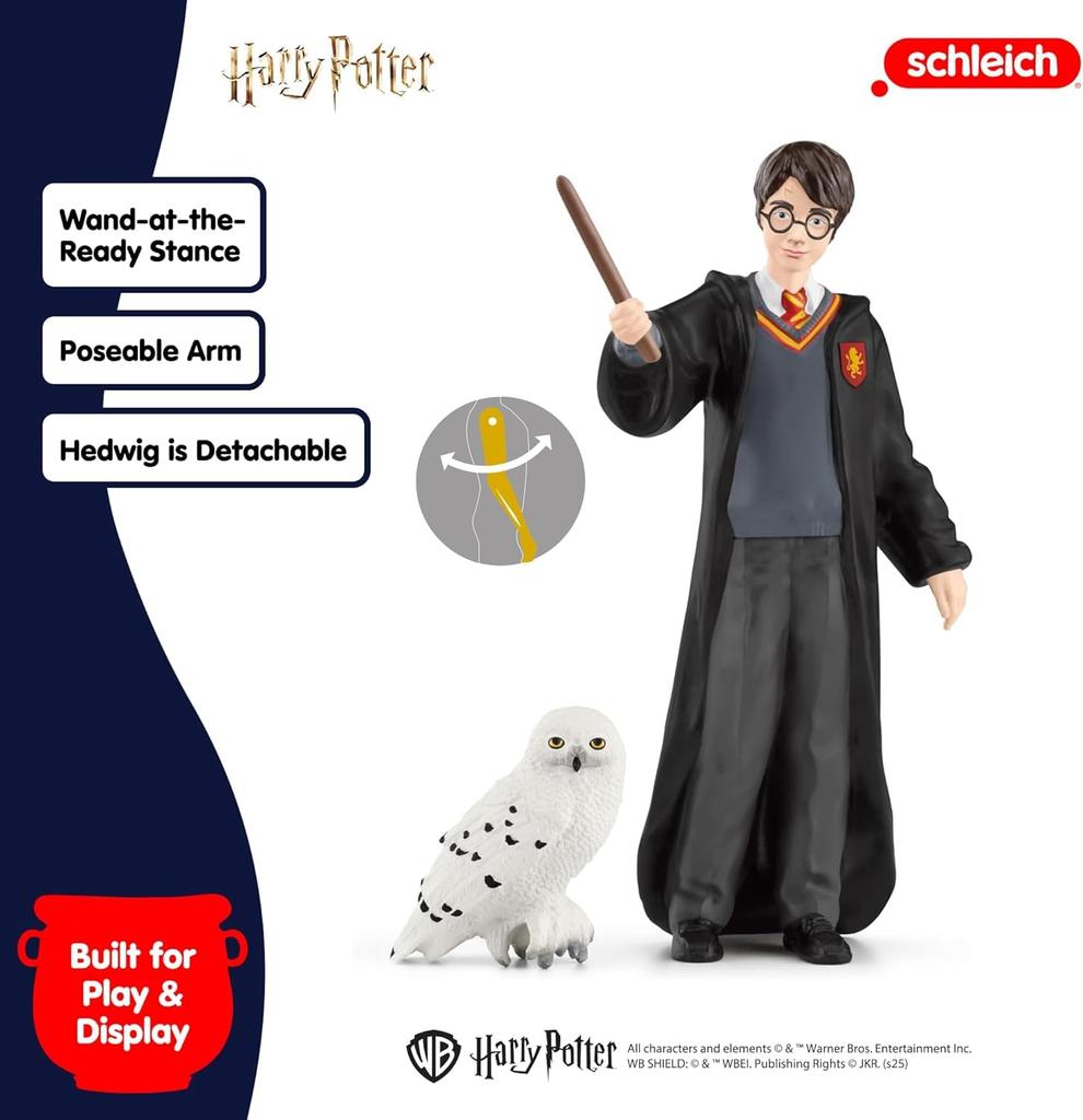 Schleich Harry Potter Series Гарри Поттер и Хедвиг 42633