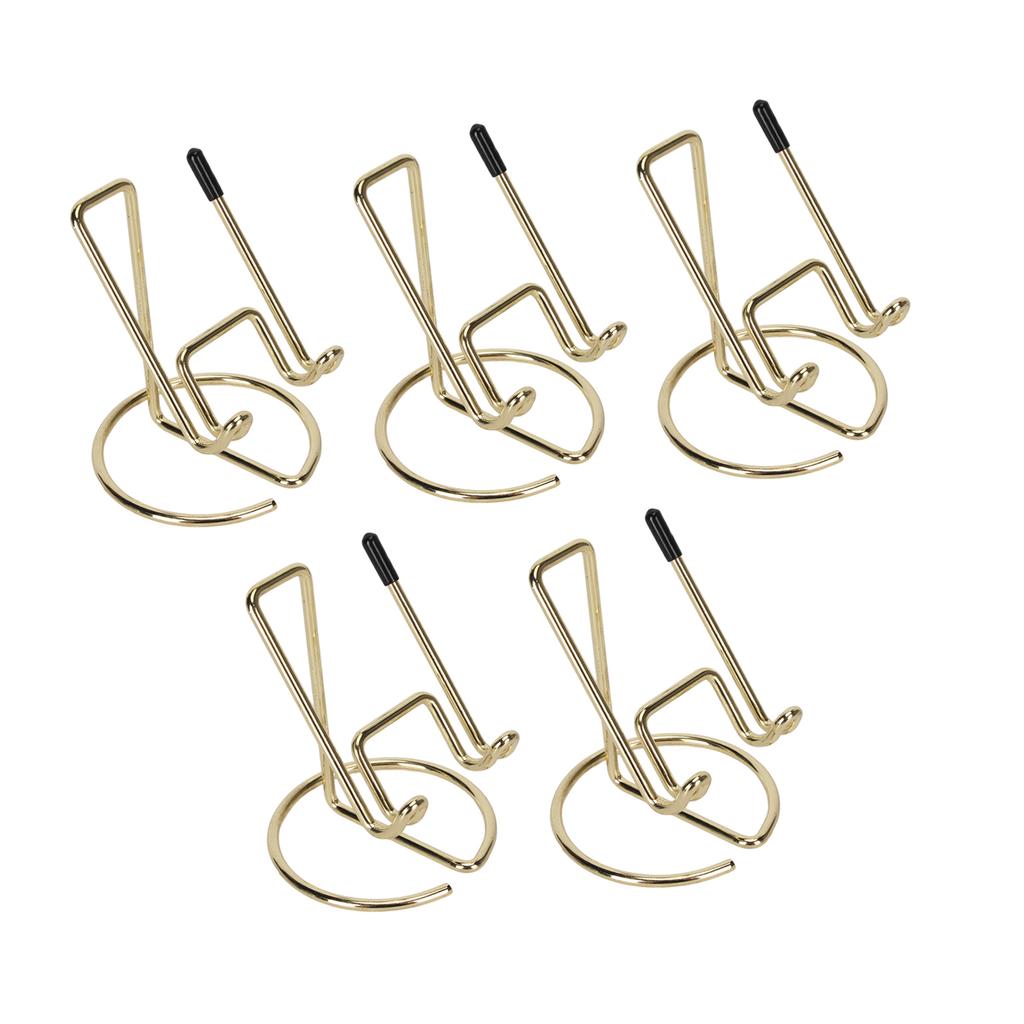 5 шт. Металлическая настольная подставка для мобильного телефона, милая гальванизированная металлическая подставка-держатель для мобильного телефона, настольный аксессуар