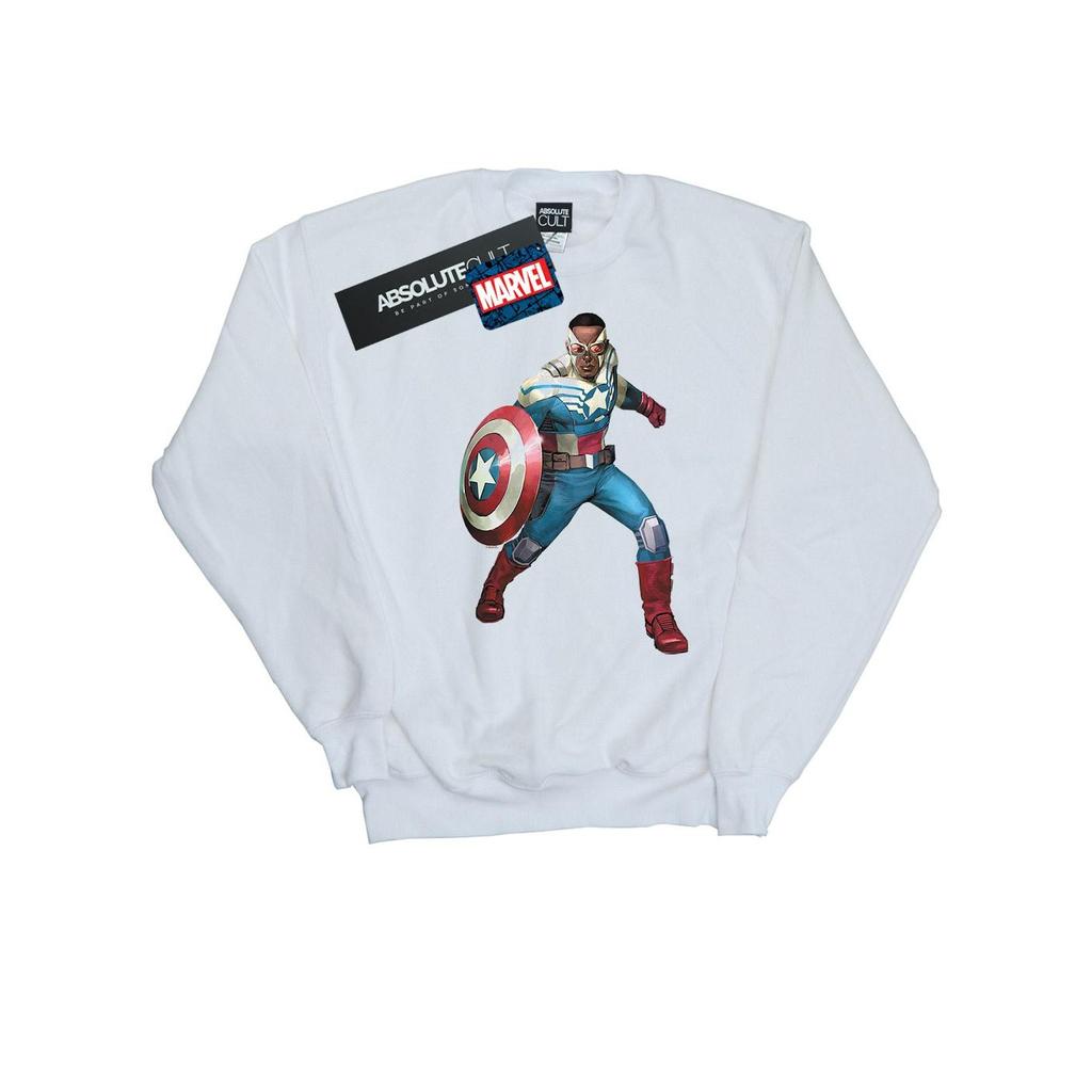 Marvel Womens/Ladies Falcon Is Captain America Sweatshirt