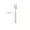 Rose Gold Stainless Steel Flatware Cutlery Set Matte Tableware Icespoon Fork Knife Set Dinnerware Set Silverware For Party
