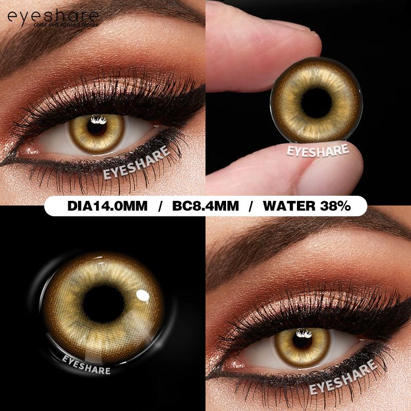 Eyeshare Цветные контактные линзы для Хэллоуина, аниме-аксессуары, линзы для косплея, линзы для глаз, годовые, 2 шт./пара