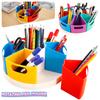 Rotating Storage Caddy Colorful Art Supply Organizer Creative Pen Marker Storage Organizer Portable Desk Organizers Dropshipping