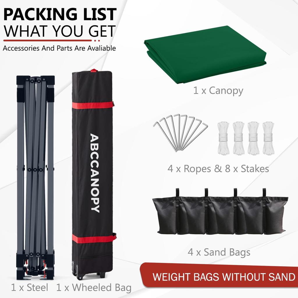 ABCCANOPY брезентовая палатка с регулировкой одним нажатием 3 уровня, вентиляция, потолок, наружная, легкая, большая брезентовая палатка с подушкой для роликов, высокое давление воды, теплоизоляция