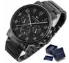 Tommy Hilfiger 1710383 men's watch black strap black dial 44mm + box