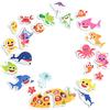 Pinkfong Bath Play Sticker Baby Shark, Korean Bath Toys
