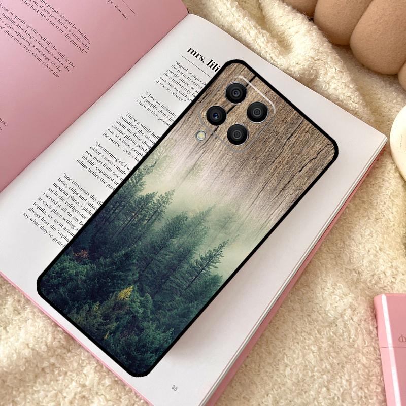 Wood Nature Pattern Case For Samsung Galaxy M12 M14 M11 M13 M15 M06 M16 M36 M56 M31 M53 M32 M52 M35 M55 M34 M54