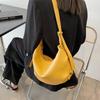 Сумка премиум-класса большой вместимости женская 2025 летняя коллекция сумка через плечо повседневная универсальная сумка-мессенджер сумка-пельмень