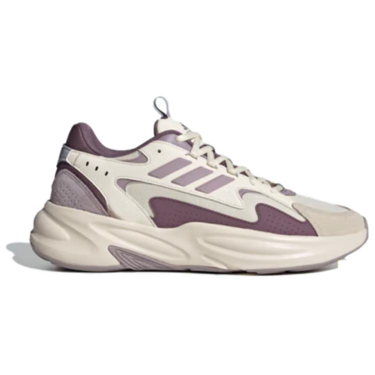 adidas Ozelle Удобные Универсальные Нескользящие Износостойкие Низкие Кроссовки Папы Унисекс Кроссовки Белые JR3200