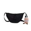 Nylon Duffle Bag For Women Lightweight Casual Singlecompartment With Zipper For Daily Use