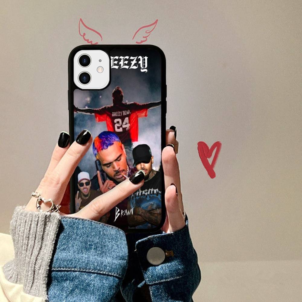 Чехол для телефона C-Chris B-Brown для iPhone 17 16 15 14 13 Plus 12 11 Pro Max PC+TPU Чехлы Задняя крышка