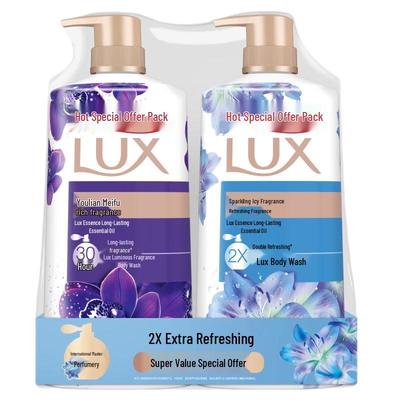 Набор гелей для душа Lux Enchanting Lotus & Sparkling Ice Cool