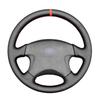 Черный чехол на руль из искусственной кожи для Subaru Forester Impreza Legacy Outback 1999 2000 2001 2002 2003