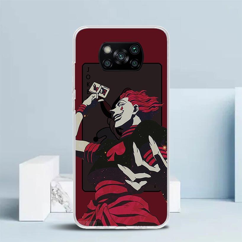 Чехол для телефона HunterX Hisoka для Xiaomi Poco F7 Ultra X5 X6 X7 Pro M7 Redmi 15C 15 13C 13 12C 12 10C 10 10A 9 9C 9A 9T Poco X
