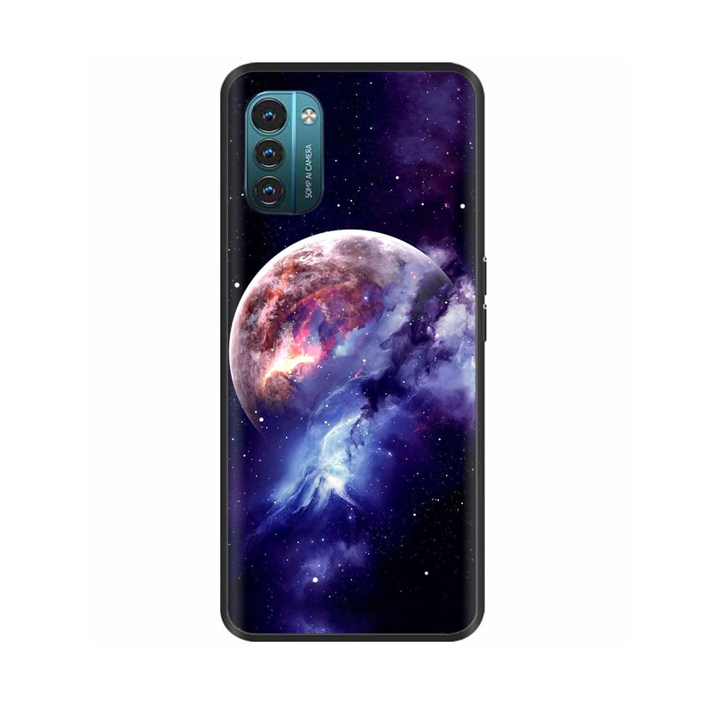For Nokia G60 5G Case Painted Black TPU Silicone Soft Phone Cover for Nokia G60 Back Cases Bumper Shockproof Shell Cover Carcasa
