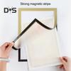10 шт. A3/A4/A5/A6/8K магнитный держатель для знаков настенный самоклеящийся фоторамка для показа фотографий документ бумага постер произведение искусства картина держатель