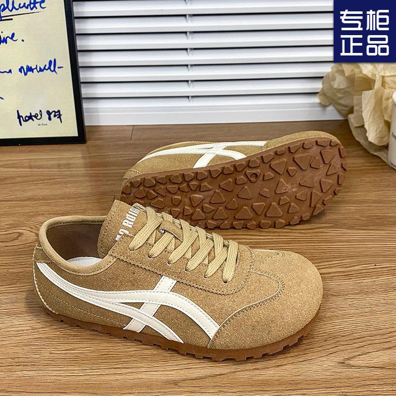 2025 весна новые повседневные одинарные туфли модные универсальные спортивные туфли Forrest Gump кроссовки модные ретро мягкая подошва немецкие кроссовки женские