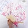 1Pcs Dance Performance Props Folding Fan Japanese Silk Cloth Portable Retro Fans