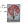 The Paper Oracle Cards Tarot Divination Deck English Vision Edition Настольная игра для вечеринки