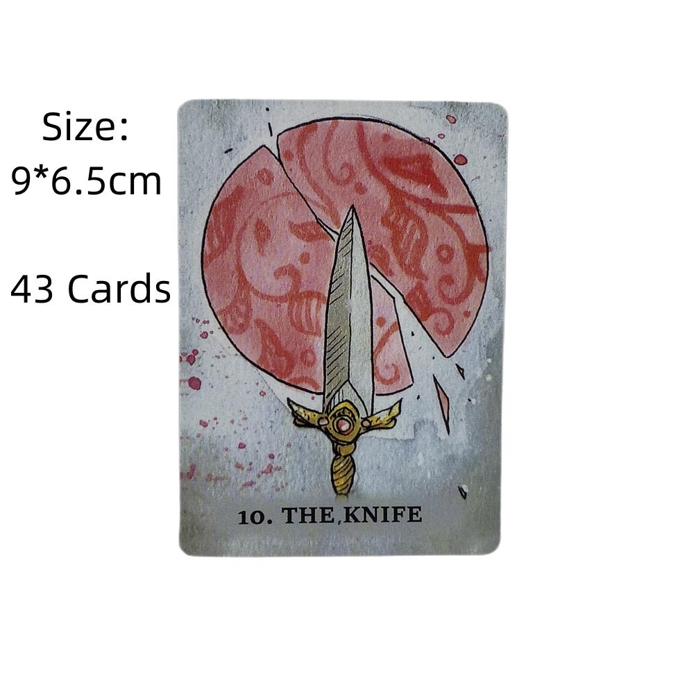 The Paper Oracle Cards Tarot Divination Deck English Vision Edition Настольная игра для вечеринки