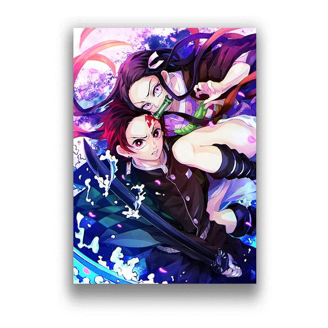 Japanese Anime Canvas Printing Poster and Print Wall Art Pictures Home Decoration Boy Bedroom Painting Gift No Frame