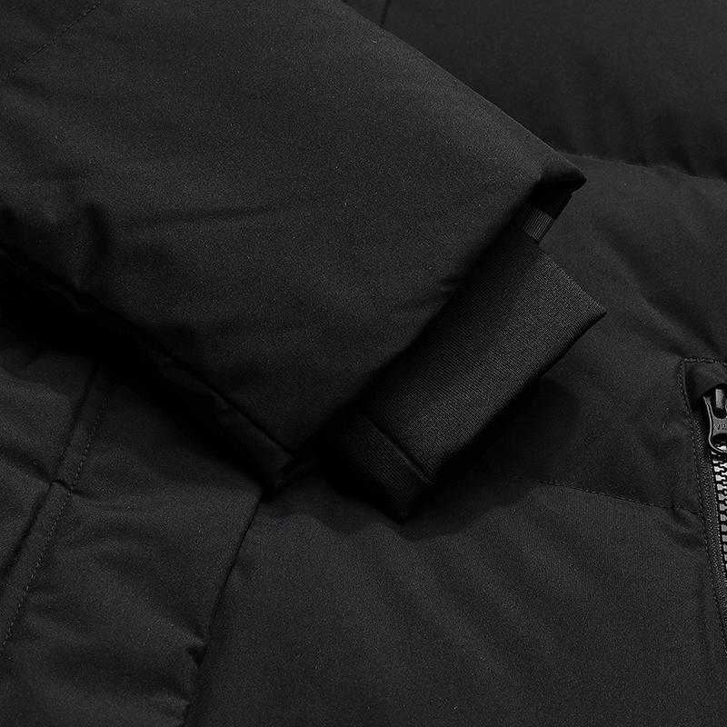 Fila Оригинальный водонепроницаемый пуховик с длинным повседневным теплым капюшоном для женщин F51W549908F-BK