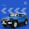 1/32 Toyota FJ Cruiser литые модели автомобилей и игрушечные металлические внедорожники модели автомобилей звук и свет высокая имитация детские подарки