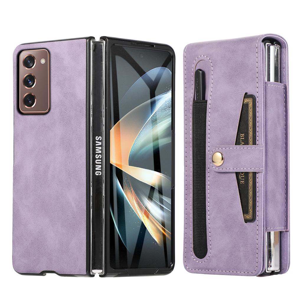 For Samsung Z Fold 5 Full Coverage Portable Belt Clip Case for Samsung Galaxy Z Fold5 Fold 5 Phone Accessories S Pen