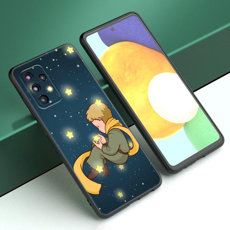 Чехол для телефона Art Little Prince для Samsung A04 A21 A30 A50 A52 S A13 A14 A22 A23 A32 A53 A73 5G A11 A12 A31 A33 A51 A70 A71 A72