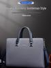 Men's Large Capacity Business Briefcase Crossbody Handbag