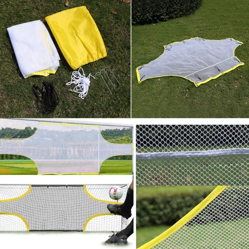 Soccer Net Football Training Net Scoring Training Equipment Practice Goal Shots Soccer Targets Sheet Practice Targets Net