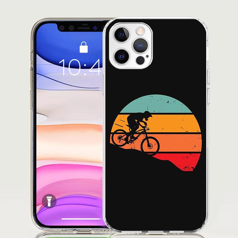 Спортивный чехол-держатель для телефона на велосипед для Apple iphone 16 15 14 13 12 Mini 11 Pro Max 16E X XS XR 7 Plus 8 + SE 2020 Модный Fundas