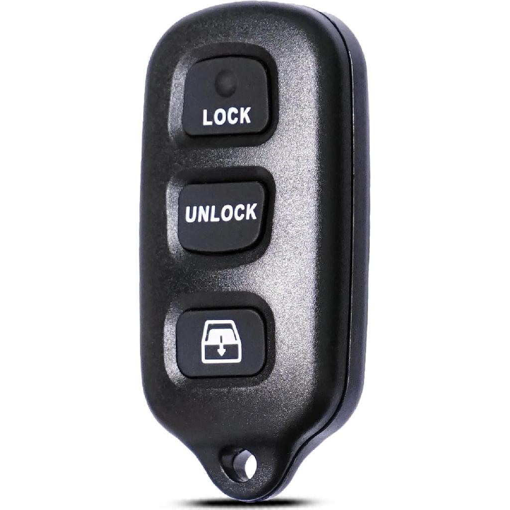 SUPALAND Key Fob Keyless Entry Fits for Toyota 4Runner 1999-2009 / Sequoia 2001-2007 Remote Control Replacement HYQ12BBX HYQ12BAN 89742-35050