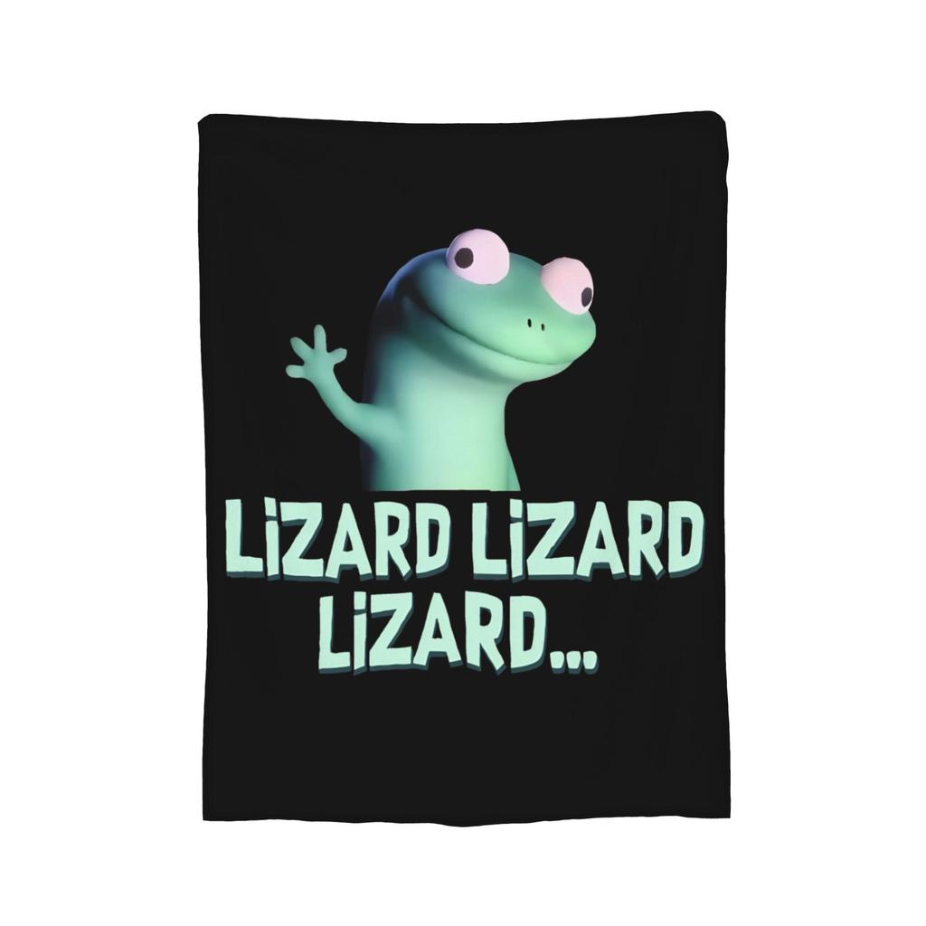 Hoppers Cute Tom Lizard  Retro  Blankets  Flannel Throw Blankets Bedroom Sofa Decoration Ultra-Soft Warm Bedsprea ,
