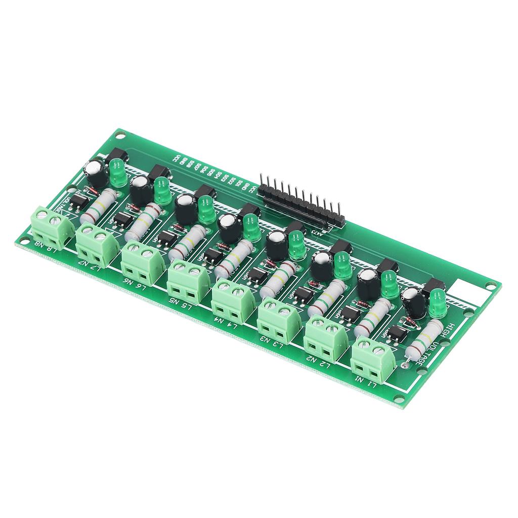 Изолирующая плата оптопары, 8-канальный модуль обнаружения напряжения ПЛК, 220 В переменного тока для DIY