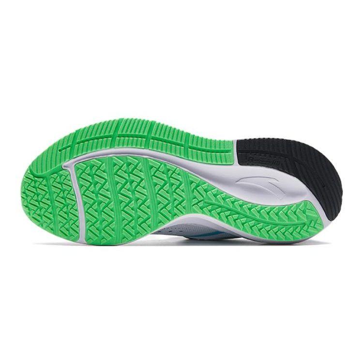 Anta Hailang Lite Mesh Professional Physical Test Wear Durable Breathable Low Top Kids Running Shoes Kids Sneaker Lake-Blue White Black 312325534H-2