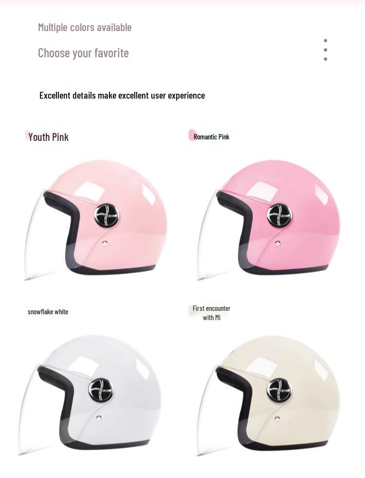 3C Certified Unisex Electric Bike & Motorcycle Helmet – All-Season, Winter Warm Safety Gear
